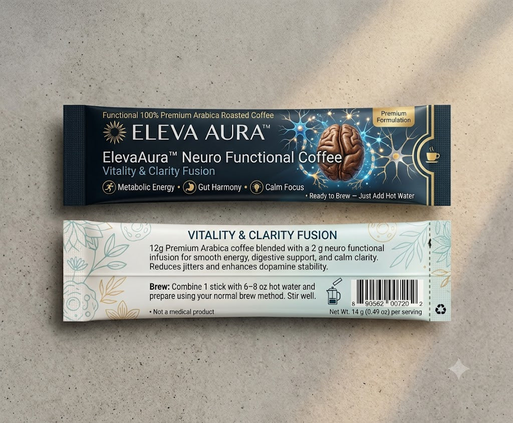 ElevaAura™ Functional Vitality & Clarity Coffee Infusion Pre-Order