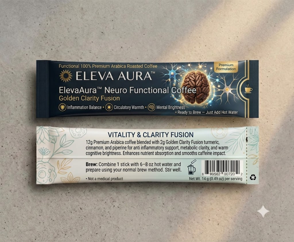 ElevaAura™ Functional Golden Clarity Coffee Infusion Pre-Order
